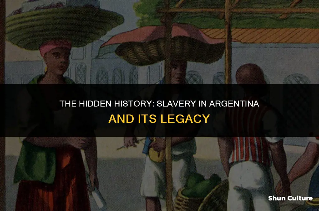 did argentina have slavery