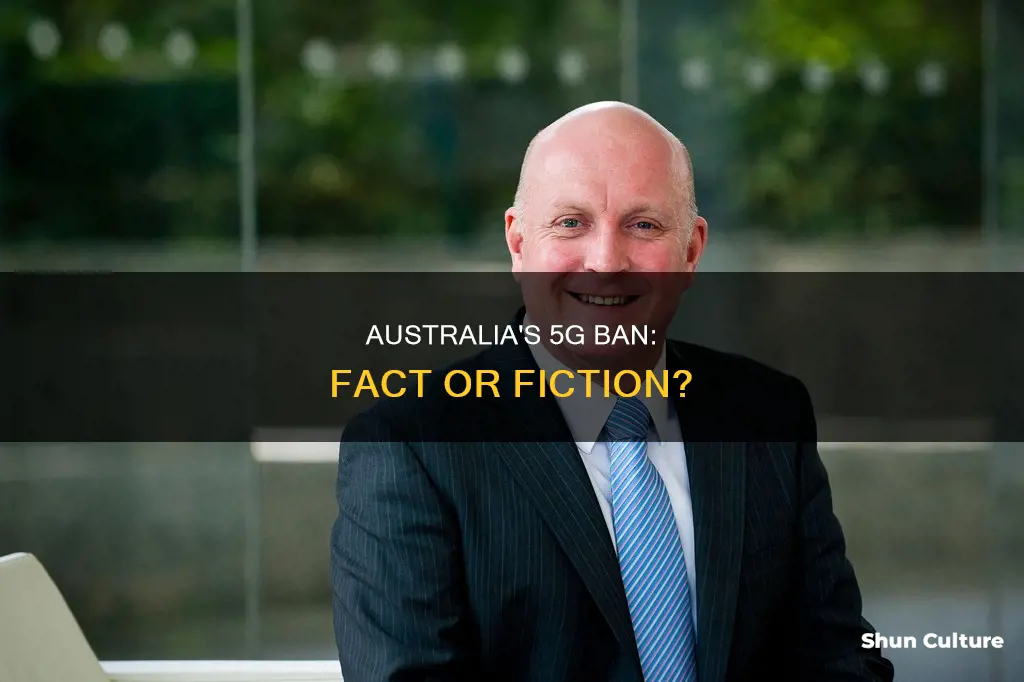 did australia ban 5g