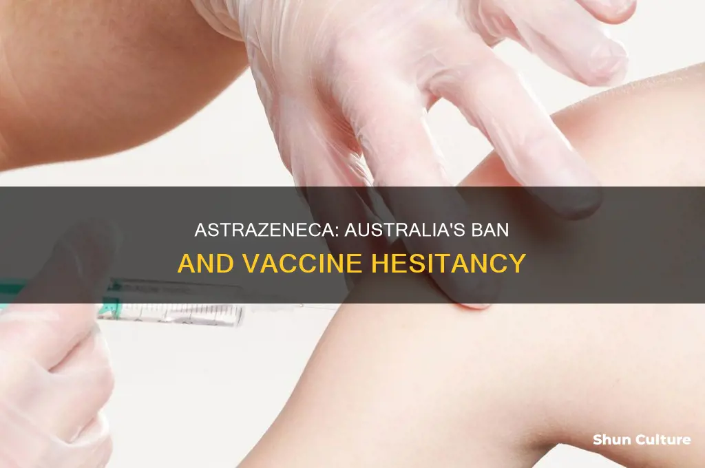 did australia ban astrazeneca