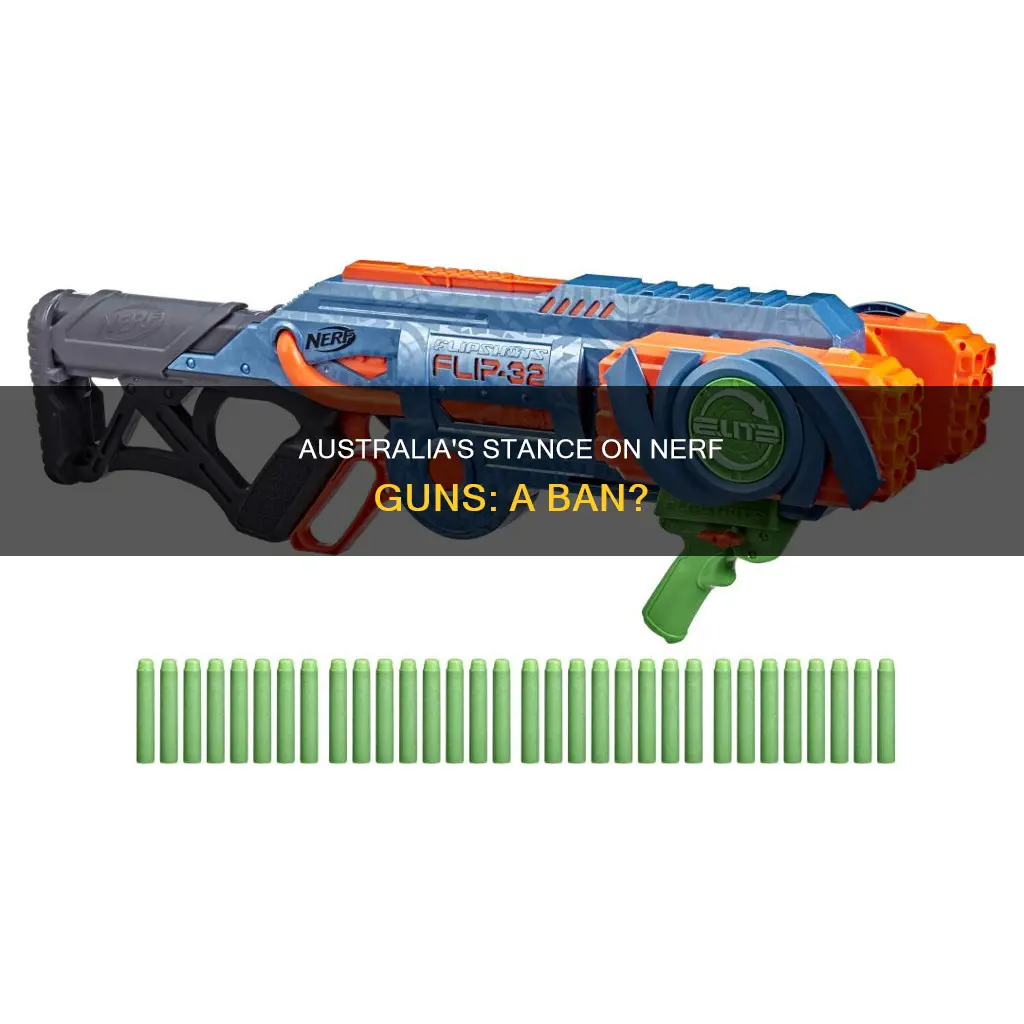 did australia ban nerf guns