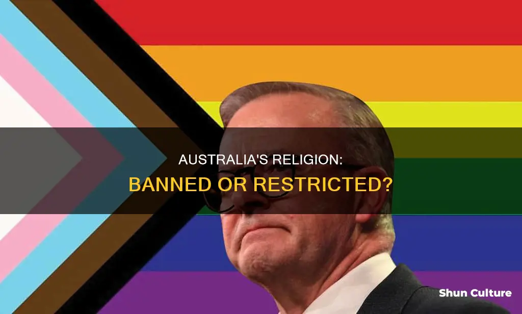 did australia ban religion