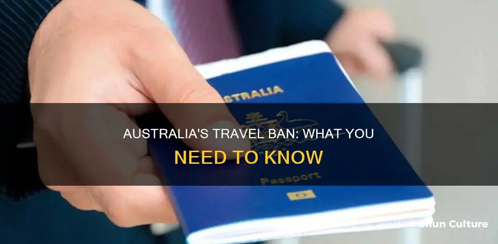 did australia ban travel