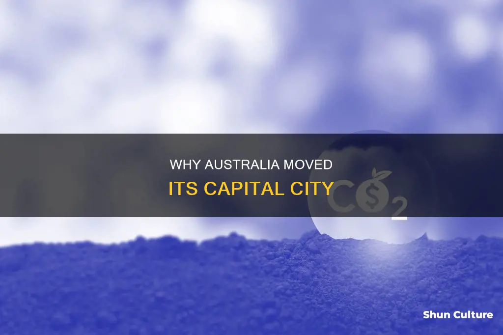 did australia change its capital