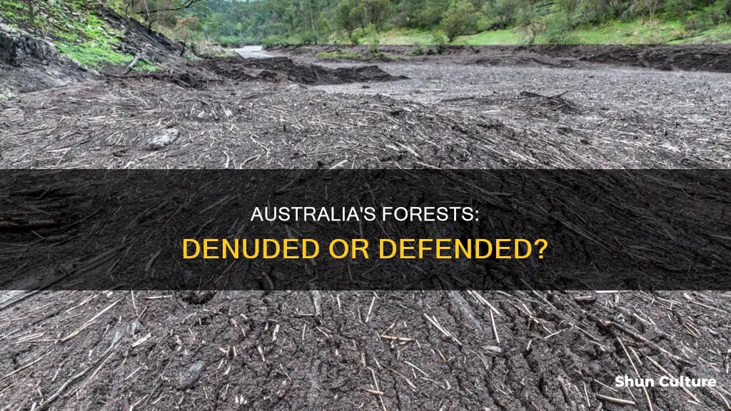did australia denude the entire country of forests