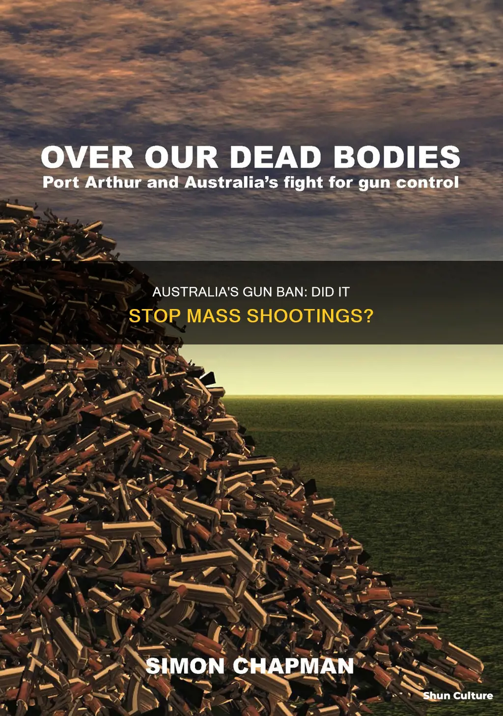 did australia have a mass shooting after banning guns