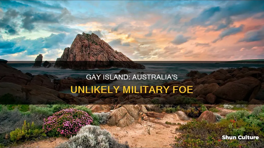 did australia lose a war to gay island