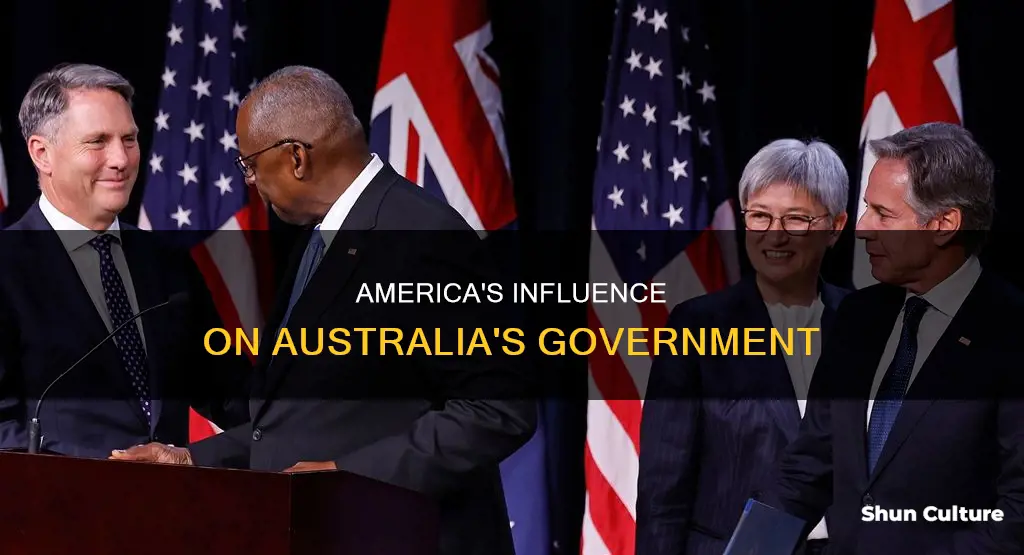 did australia model its government off of the us