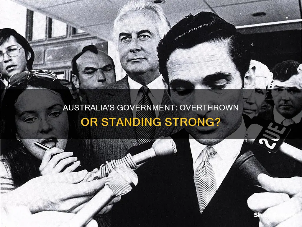 did australia overthrow the government