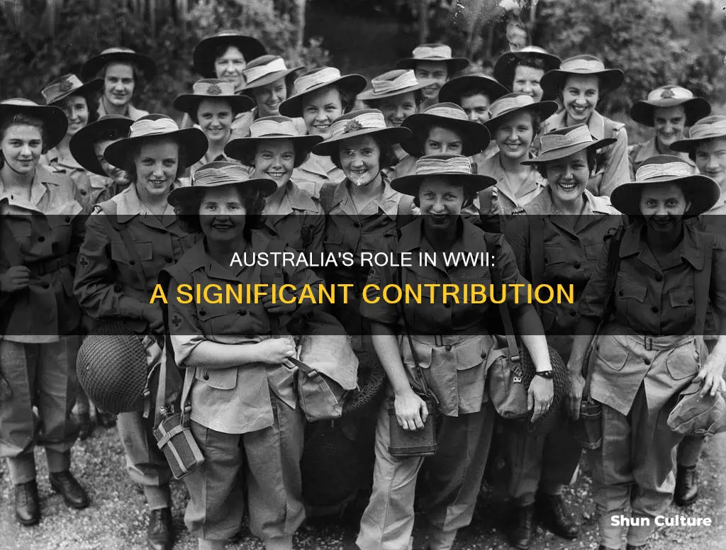 did australia play a big part in ww2
