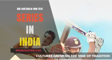 Australia's Test Series Triumph in India