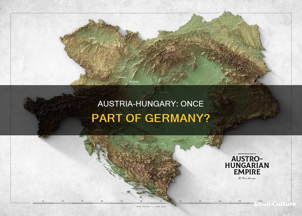 did austria and hungary used to be part of germany