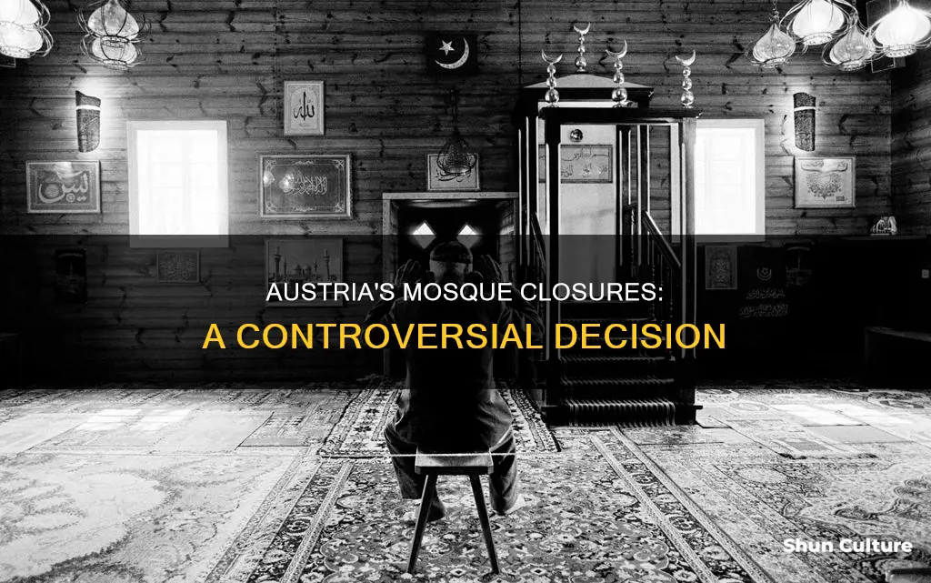 did austria close mosques