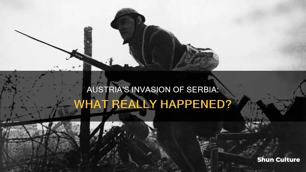 did austria invade serbia