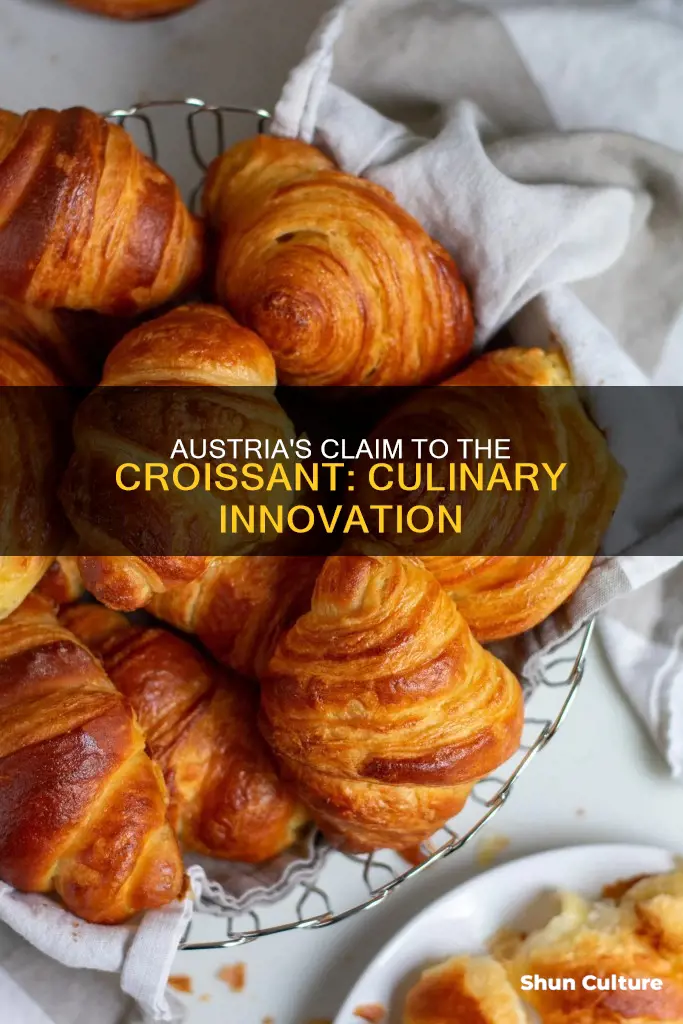 did austria invent the croissant