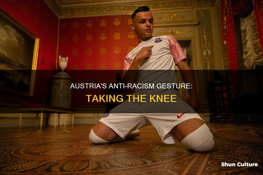 did austria take the knee