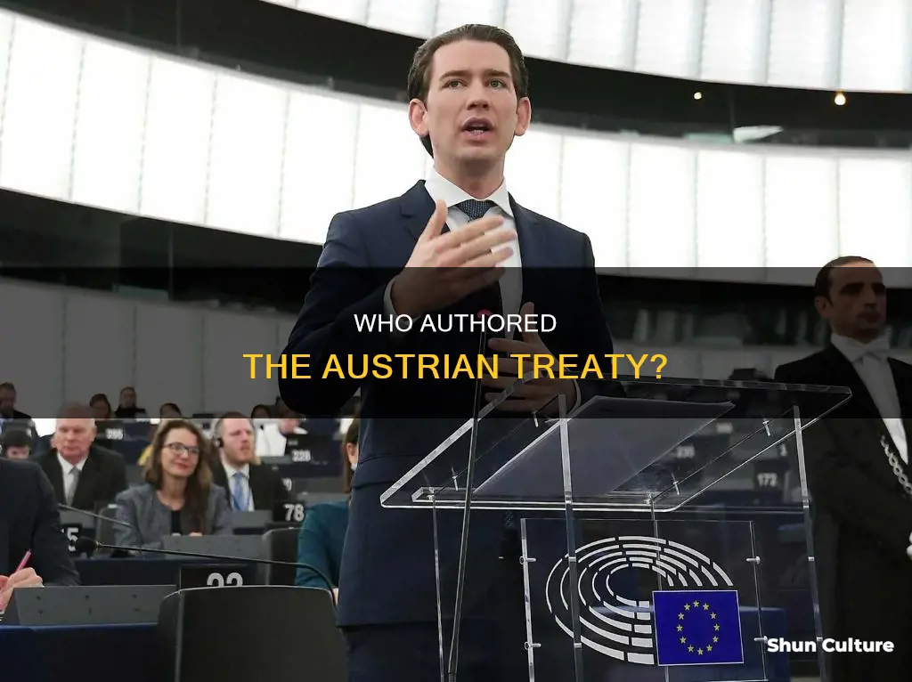 did austria write the austrian treaty