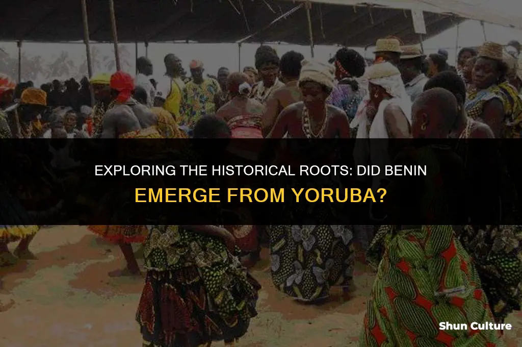 did benin originate from yoruba