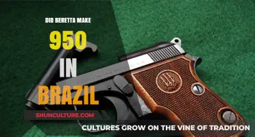 Beretta 950 Production: Was Brazil the Manufacturing Hub?