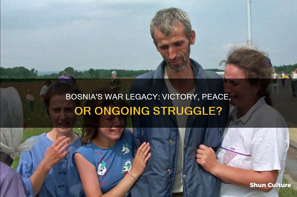 did bosnia win the war