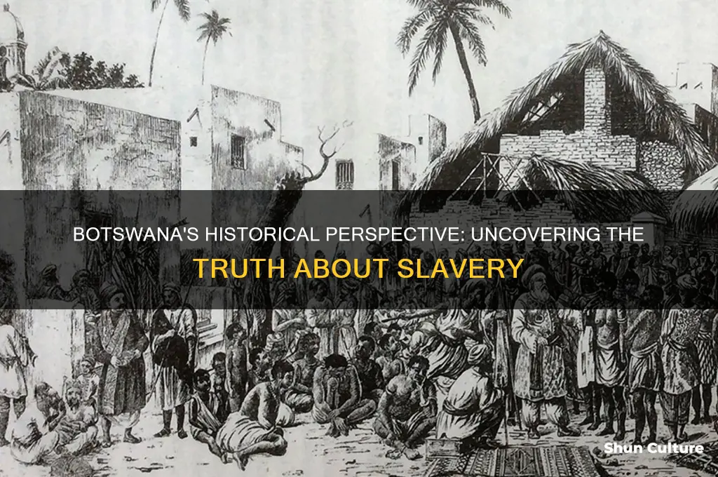 did botswana have slavery