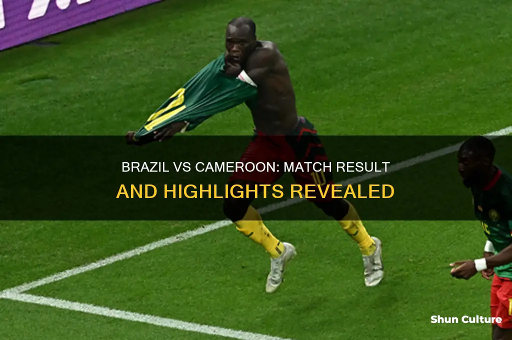 did brazil beat cameroon