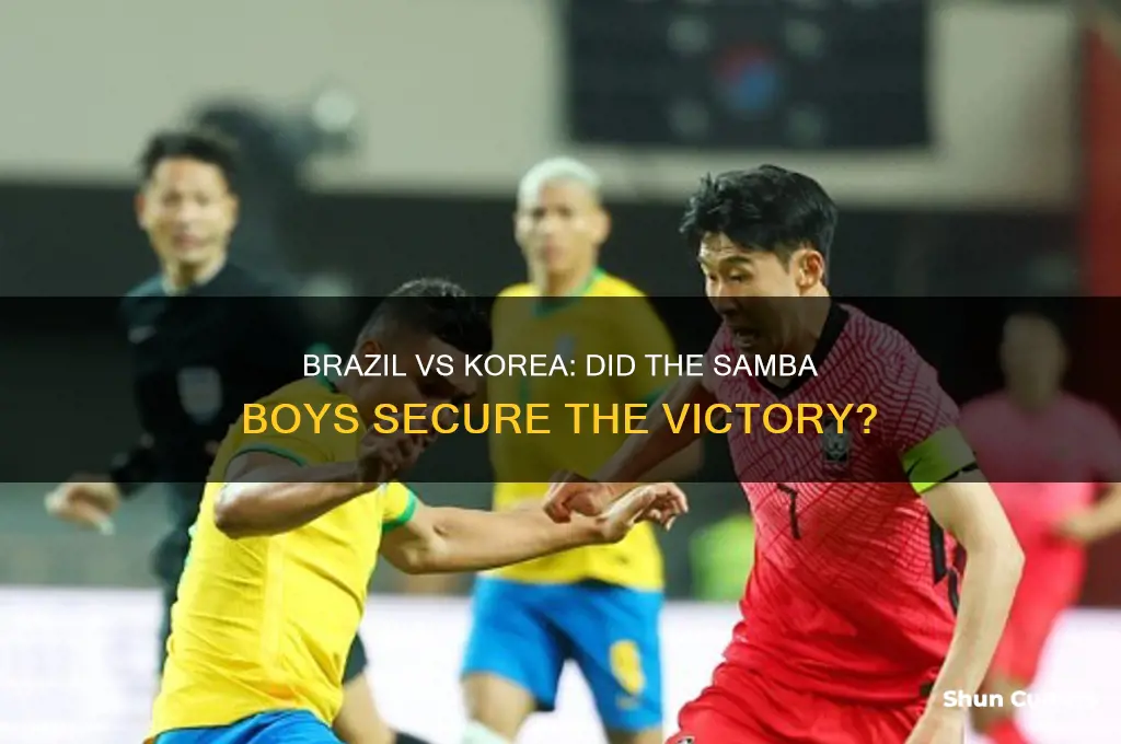 did brazil beat korea