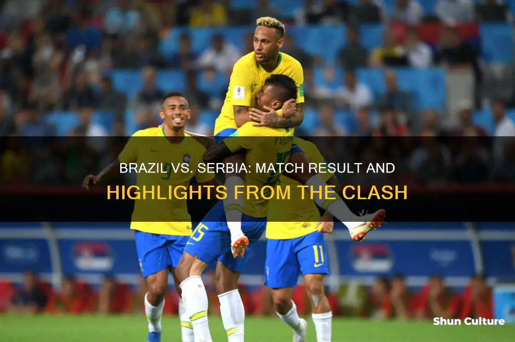 did brazil beat serbia