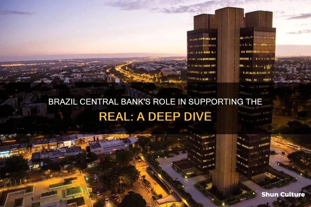 did brazil central bank support its currency