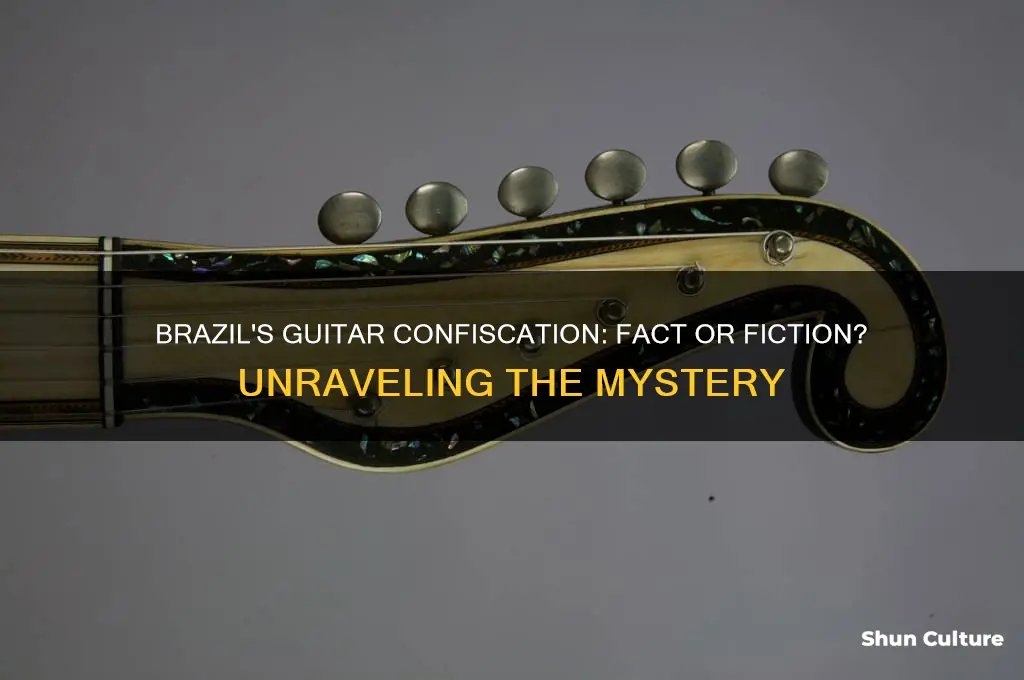 did brazil confiscate guitars
