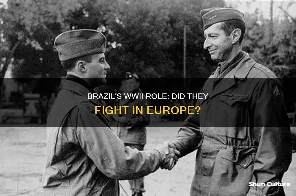 did brazil fight in europe in world war ii