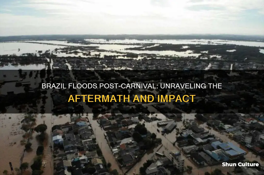 did brazil flood after carnival