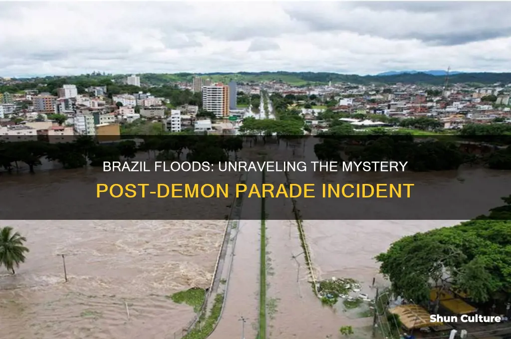 did brazil flood after demon parade