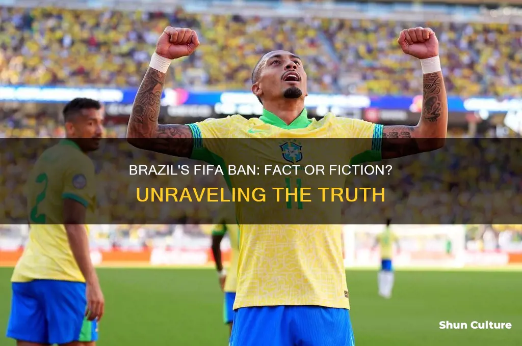 did brazil get banned from fifa