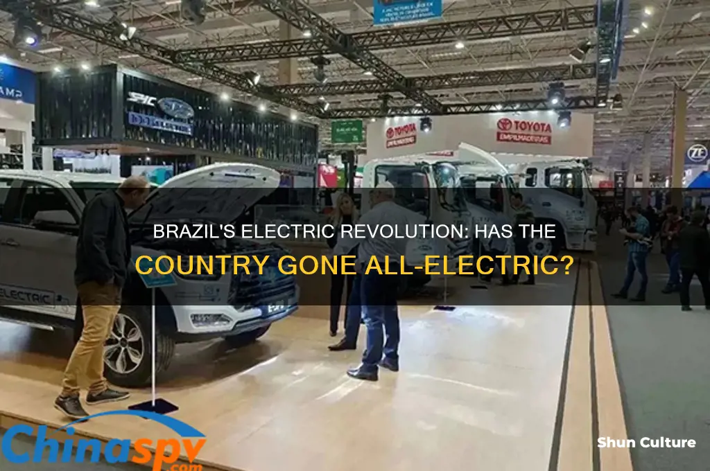 did brazil go all electric