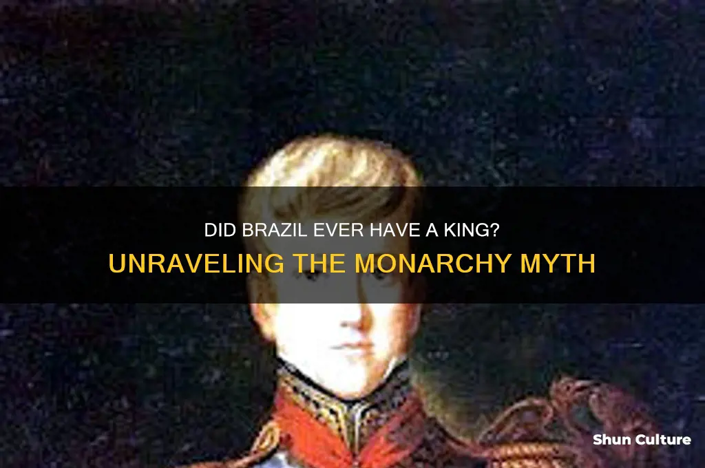 did brazil have a king