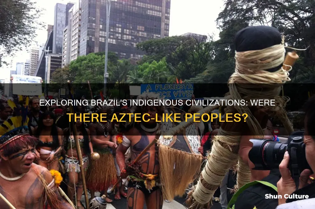 did brazil have any aztec like poeple