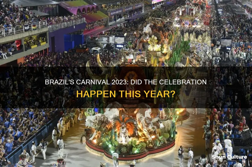 did brazil have carnival this year