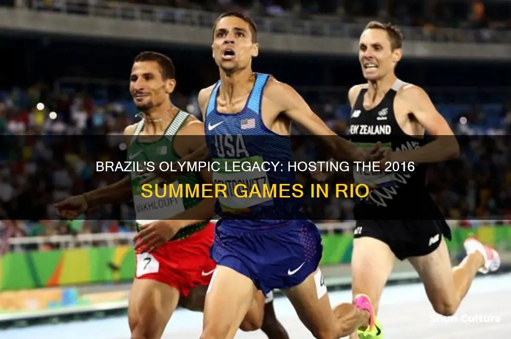 did brazil hold the olympics
