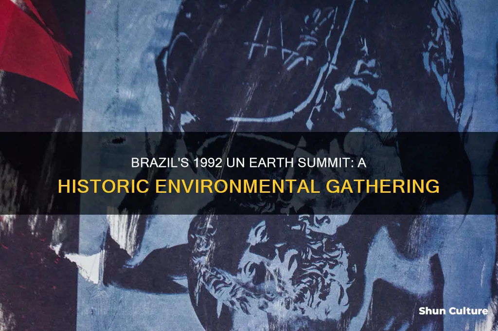 did brazil host the united nations earth summit in 1992