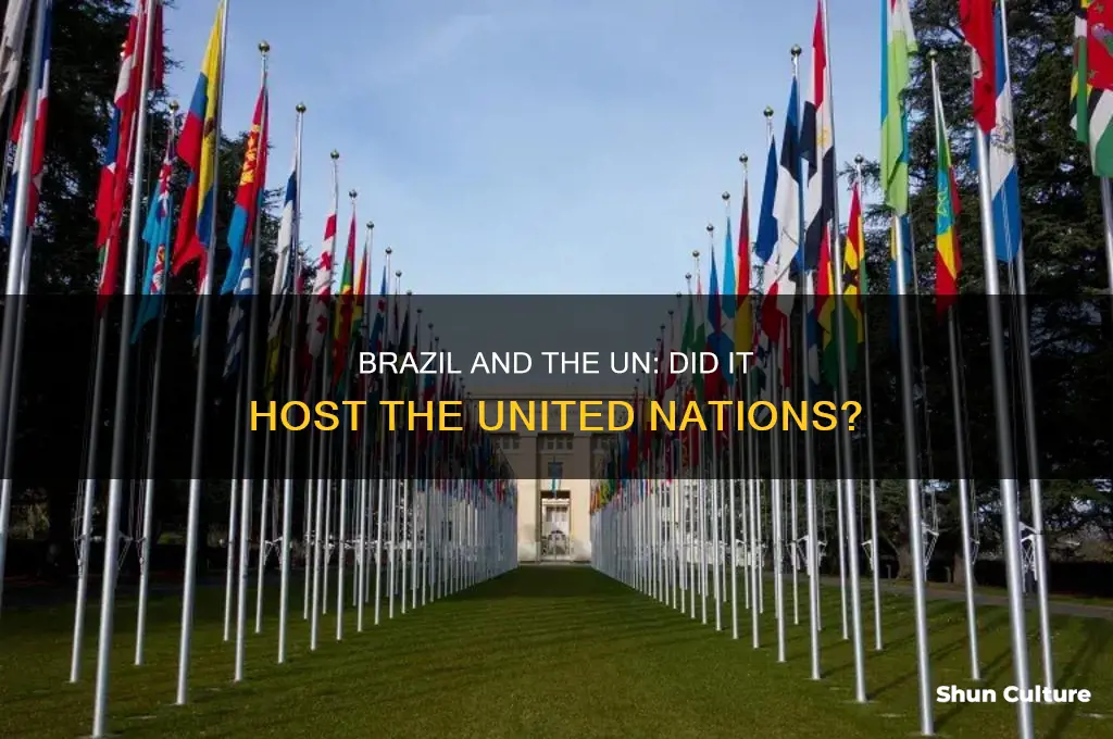 did brazil host the united nations