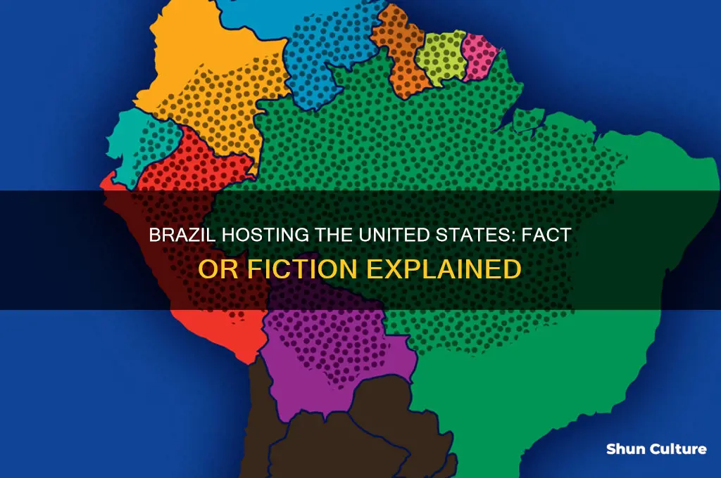 did brazil host the united states