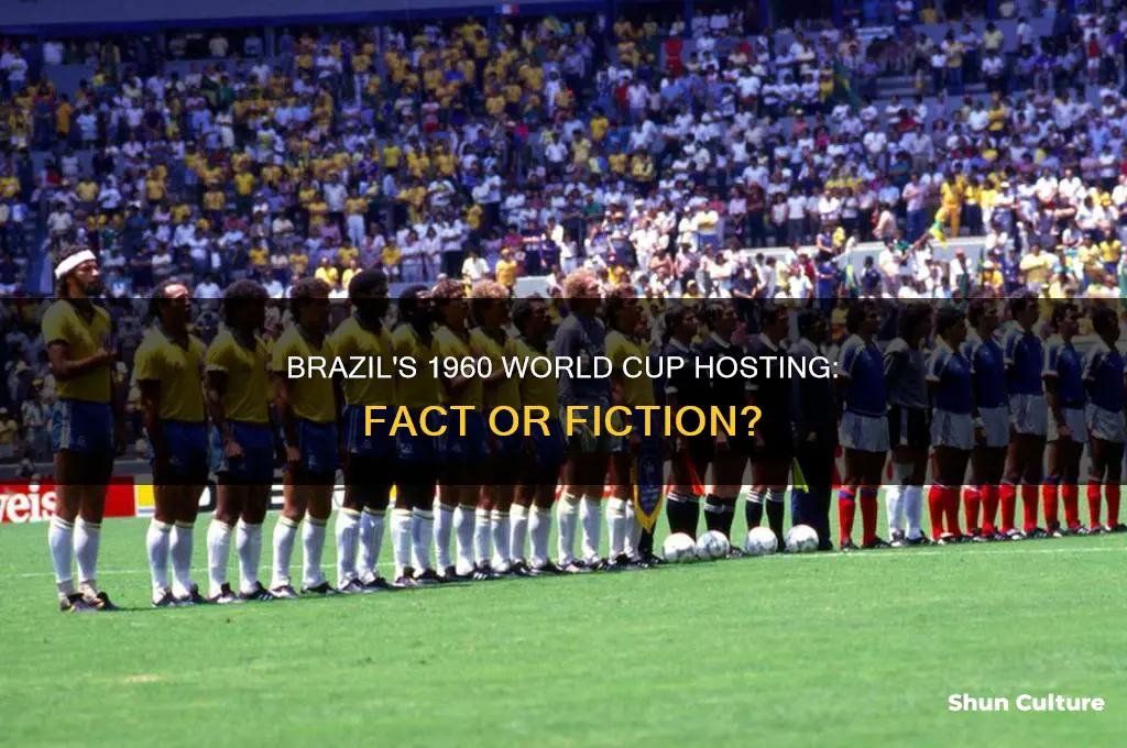 did brazil host world cup in 1960