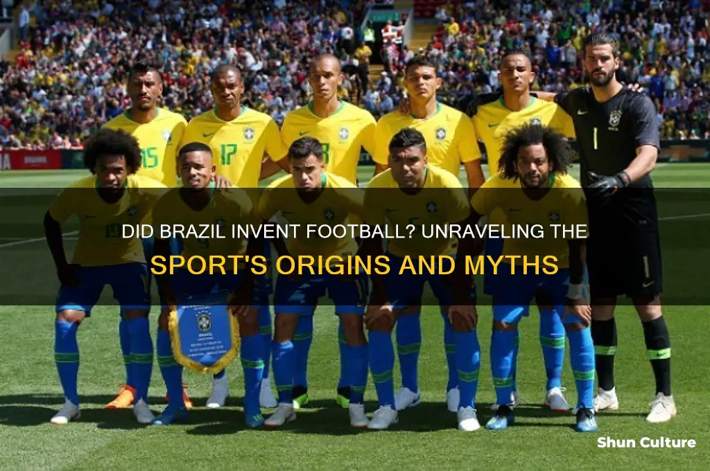 did brazil invent football