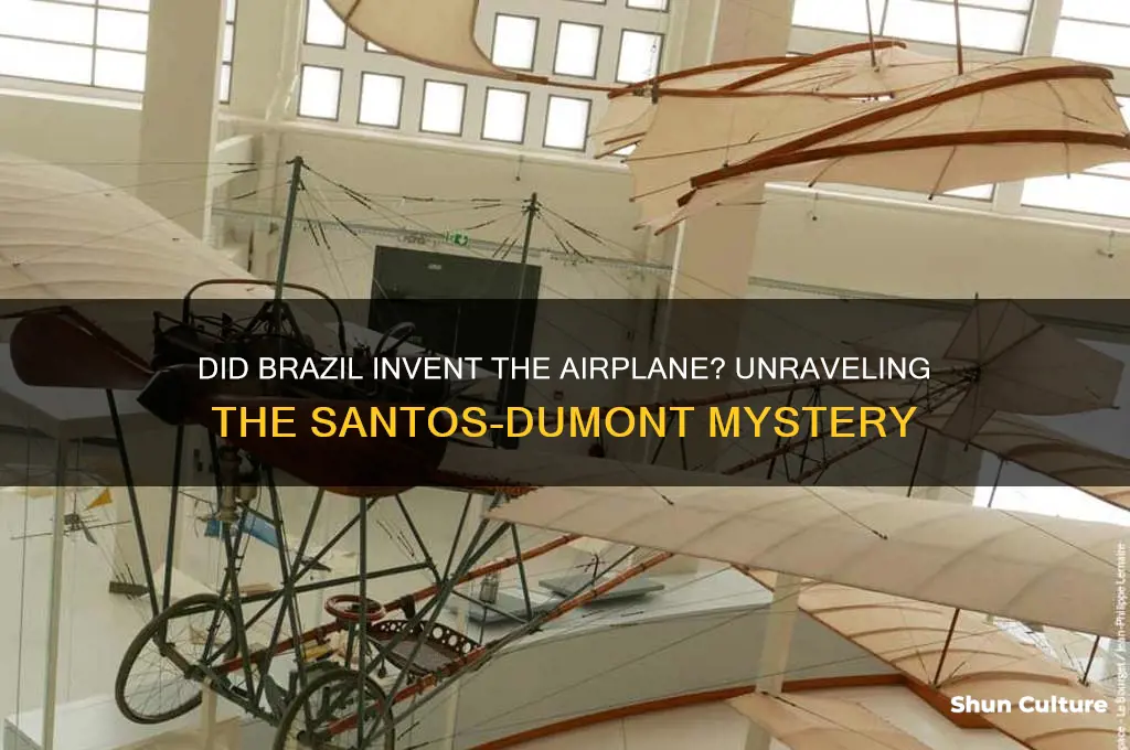 did brazil invent the airplane