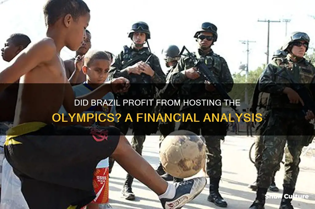 did brazil make a profit from the olympics