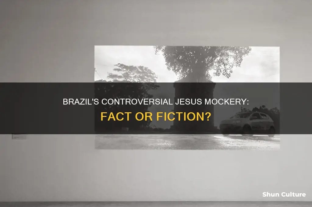 did brazil mock jesus