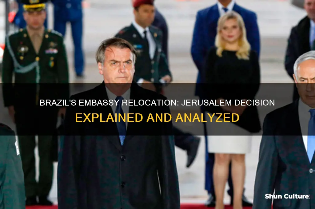 did brazil move its embassy to jerusalem
