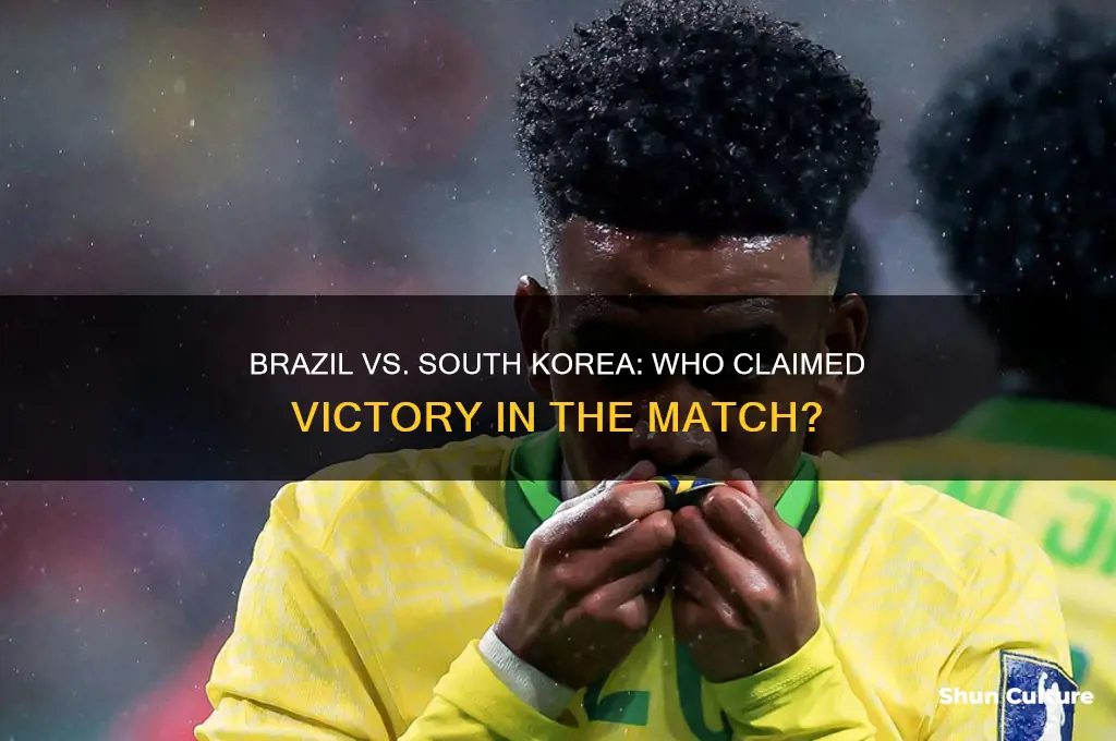 did brazil or south korea win