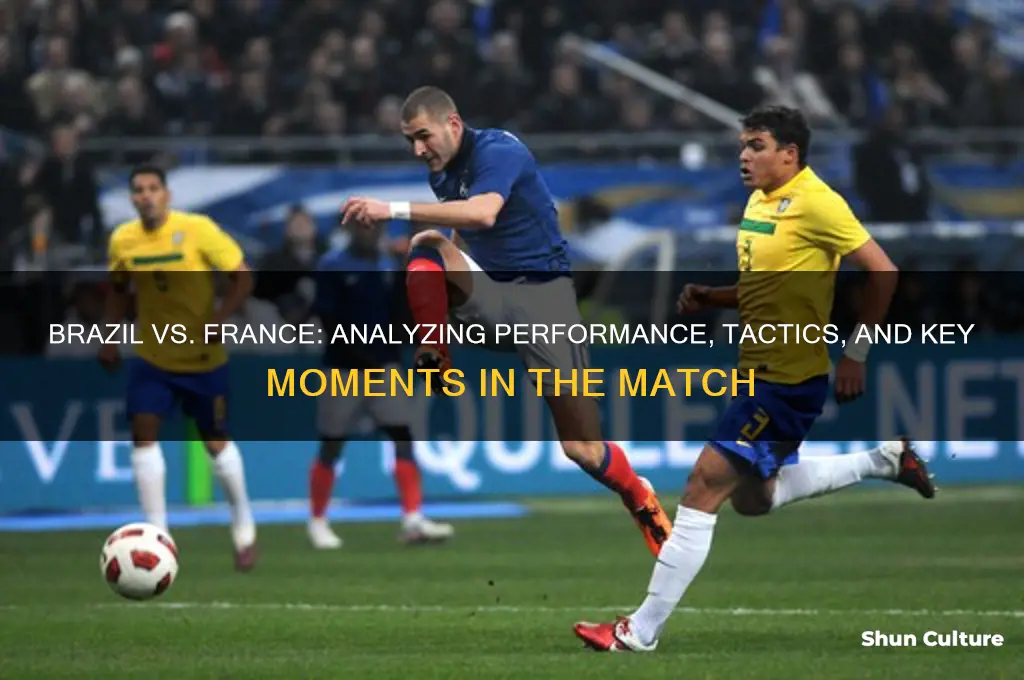 did brazil play well against france