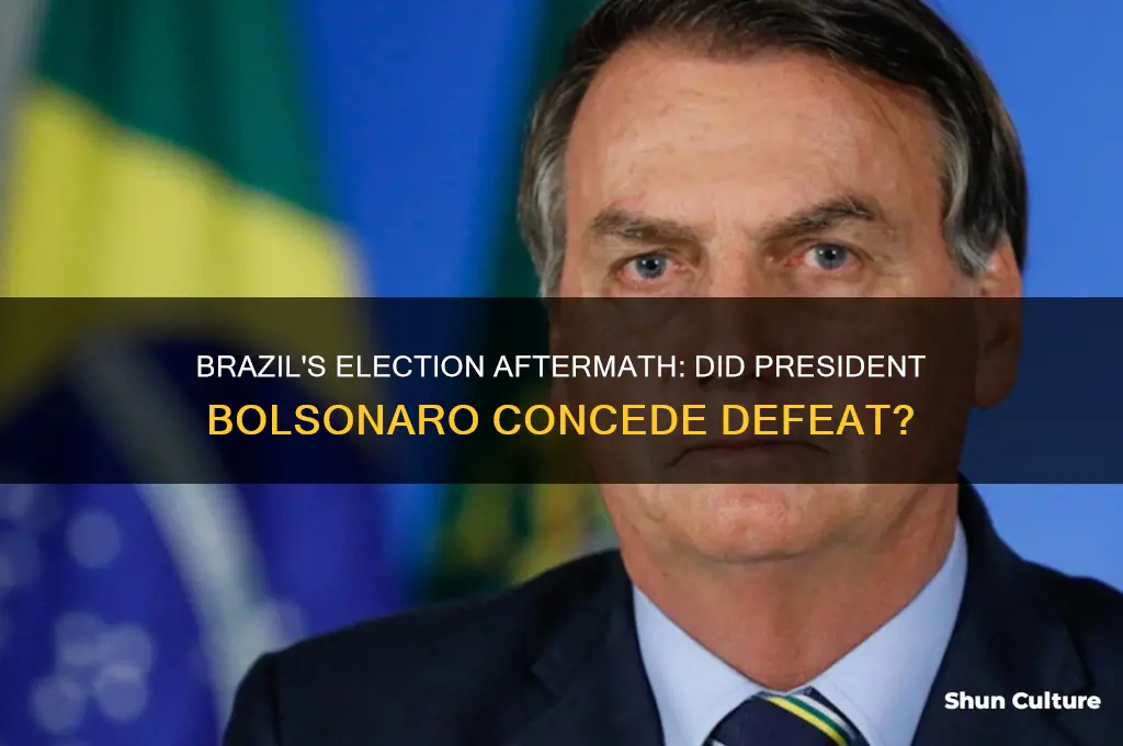 did brazil president concede